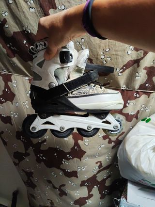Patines Oxelo con luces LED 
Talla 34-37