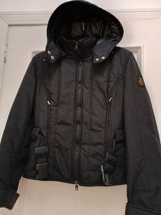 Giacca Refrigiwear donna nera con cintura