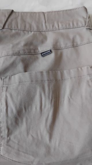 Pack dos pantalones cortos Quechua beige