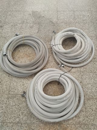 3 Mangueras de 25mm con racors para Soler 