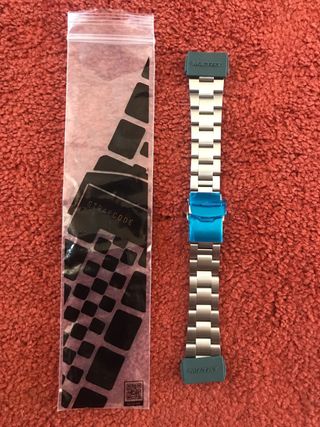 Cinturino Strapcode Miltat 22mm Acciaio Inox