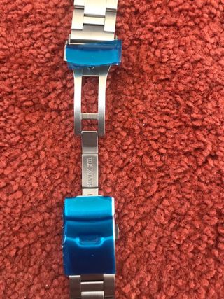 Cinturino Strapcode Miltat 22mm Acciaio Inox