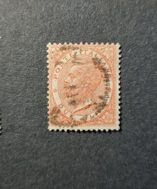 9 Francobolli Regno Italia 1863/65