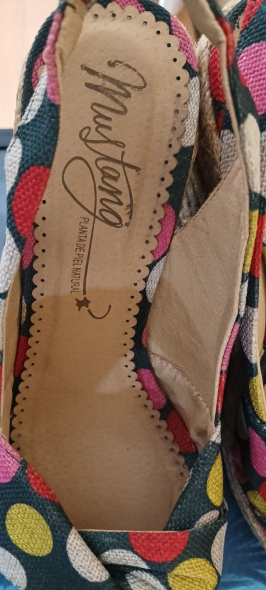 Cuñas Mustang Mujer Talla 39 Multicolor