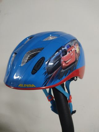 Casco Infantil Alpina Cars