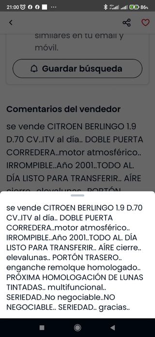 Citroen Berlingo 2002