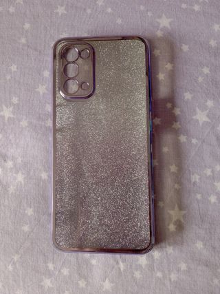Cover glitterata per OPPO A54 5G/A93 5G/A74 5G