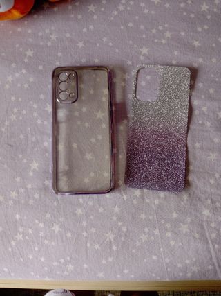 Cover glitterata per OPPO A54 5G/A93 5G/A74 5G