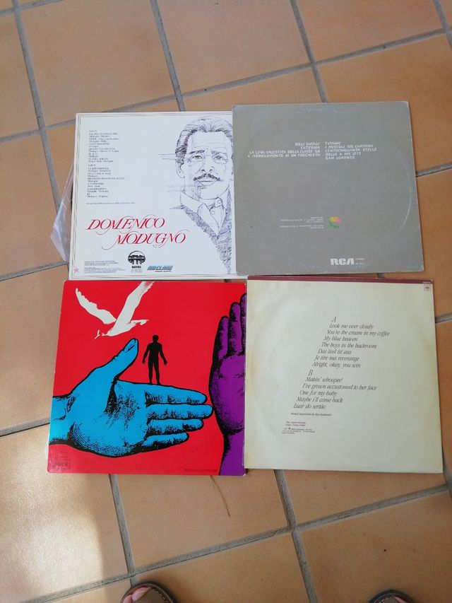 Lote 4 lp musicas del mundo