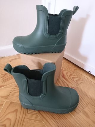Galochas / Botas de criança verdes