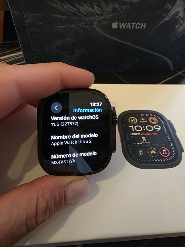 Apple Watch Ultra 2 49mm Titanio Negro Impoluto