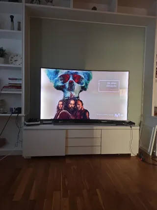 TV Samsung Curva recibo tv de 55" en parte de pago