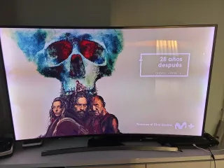 TV Samsung Curva recibo tv de 55" en parte de pago