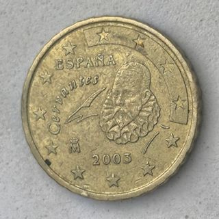 10-04088-España 10 cent € -  2003 - troquel irregu