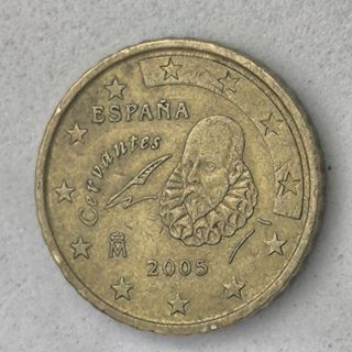 10-04089-España 10 cent € -  2005 - doble impresió