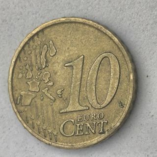 10-04089-España 10 cent € -  2005 - doble impresió