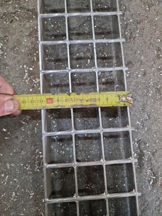 Rejilla metálica para canaleta