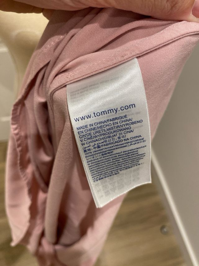 Vestido rosa Tommy Hilfiger