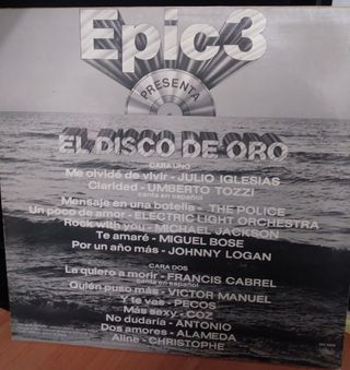 Vinilo Epic 3 - El Disco de Oro