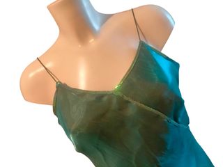 Vestido de fiesta verde esmeralda