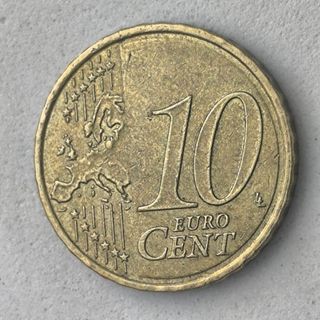 10-04094-España 10 cent € -  2008- cuño roto baiha