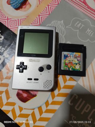 Nintendo Game Boy Pocket Plata (Solo Hoy 50€)