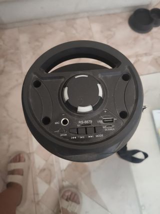 Altavoz Bluetooth Negro