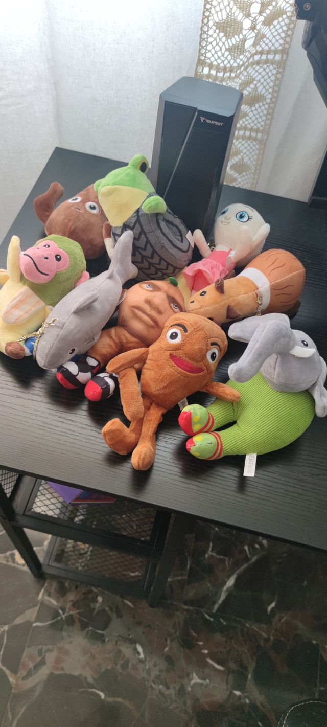 Peluche Brain Rot con Llavero