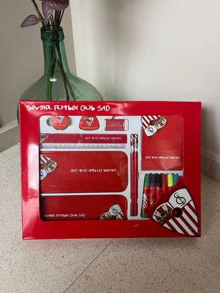 Set Papelería Estuche Sevilla FC