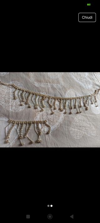 Parure bisou argento