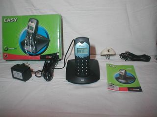 Telefono Cordless Easy con Display LCD