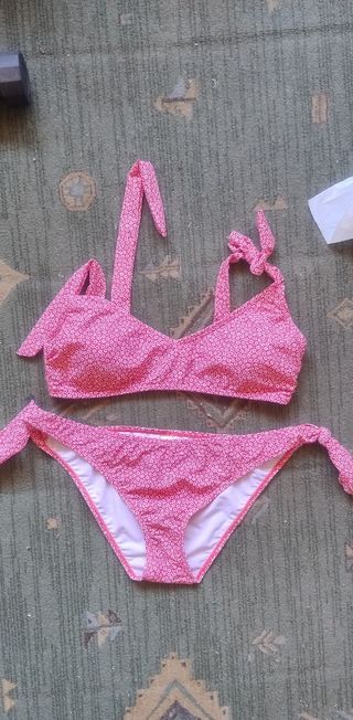Bikini El Corte Inglés Rosa Estampado