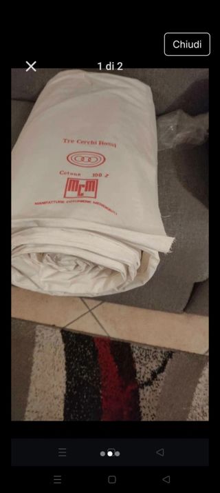 Rotolo stoffa cotone 100%