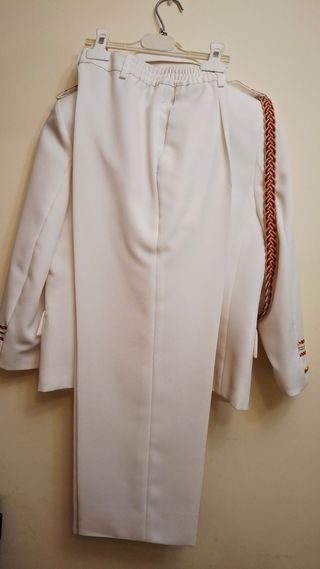 Traje Comunión Niño Talla 12 Blanco