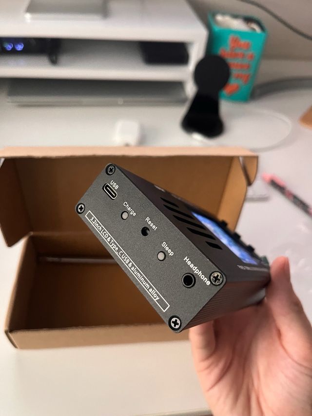 Sintonizador TEF-6686 negro: perfecta recepción FM