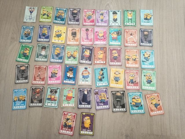 Cartas Minions Carrefour