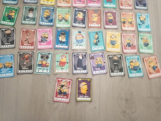 Cartas Minions Carrefour