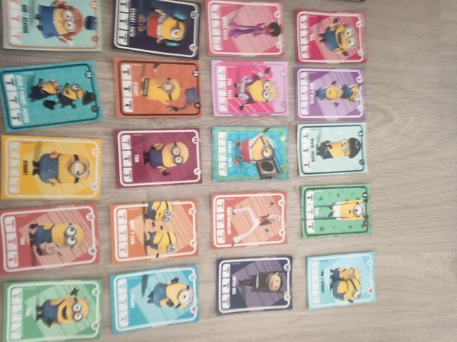 Cartas Minions Carrefour