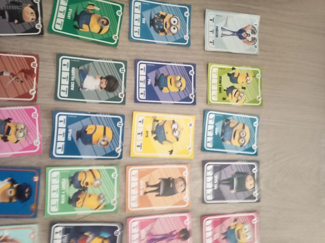 Cartas Minions Carrefour