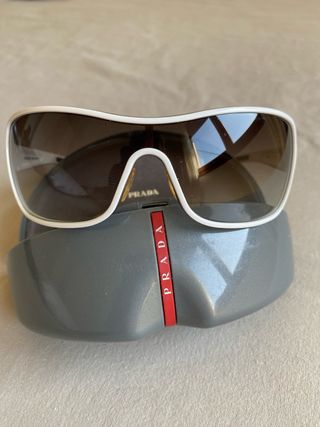 Gafas de Sol Prada Blancas y Marrones
