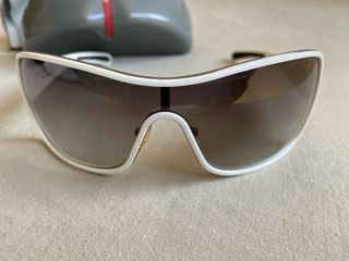 Gafas de Sol Prada Blancas y Marrones