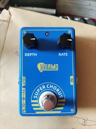 Pedal Guitarra Dolamo Super Chorus Azul