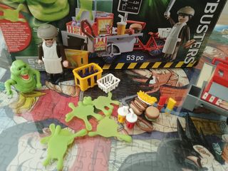 Playmobil Carrito Hot Dog + Muñeco Fantasma