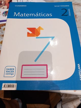 CUADERNO MATEMATICAS 2 PRIMARIA 3 TRIM SABER HA...