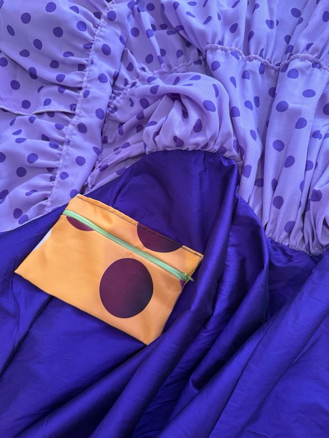 Vestido Flamenca Canastero Lila, talla 40