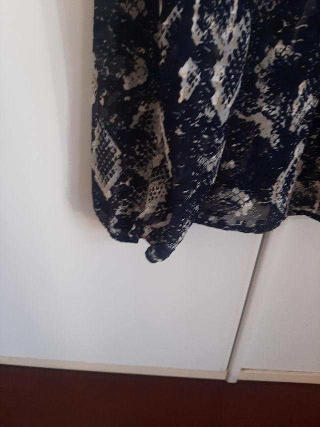 Camisa Salsa Estampado Serpiente