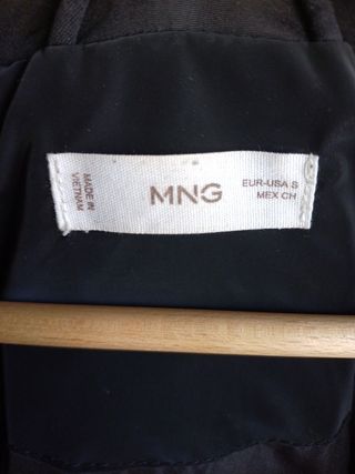 Chaqueta Mango Negra Niña
