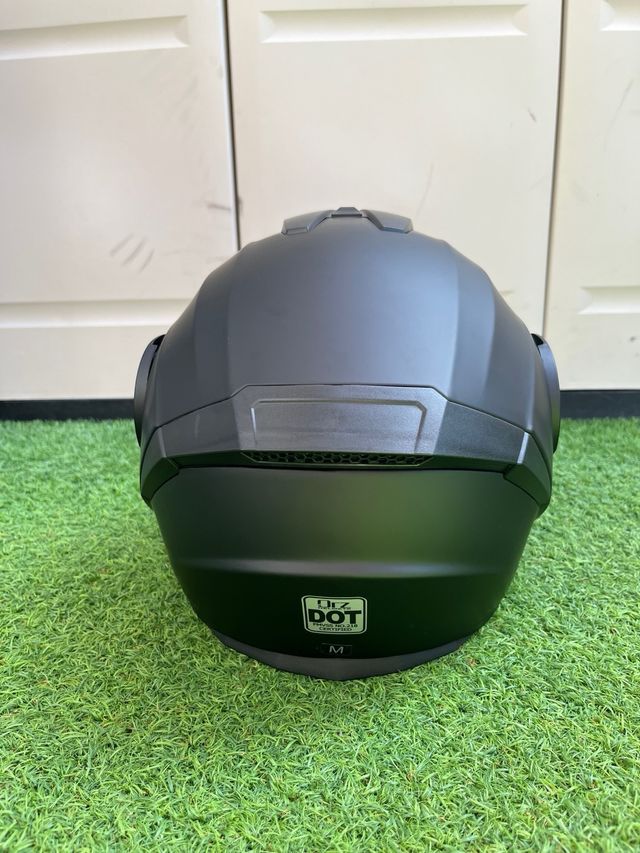 Casco Moto Modular ORZ Negro