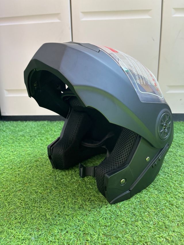 Casco Moto Modular ORZ Negro