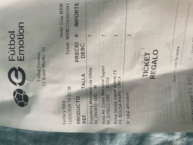 Botas de Fútbol Nike Zoom Talla 42.5